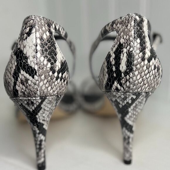 VANELI Berk Snake Ankle Strap Open Toe Pumps Women's Size 9.5 - Picture 9 of 9